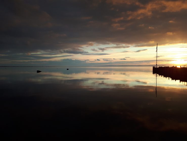 Abendstimmung See